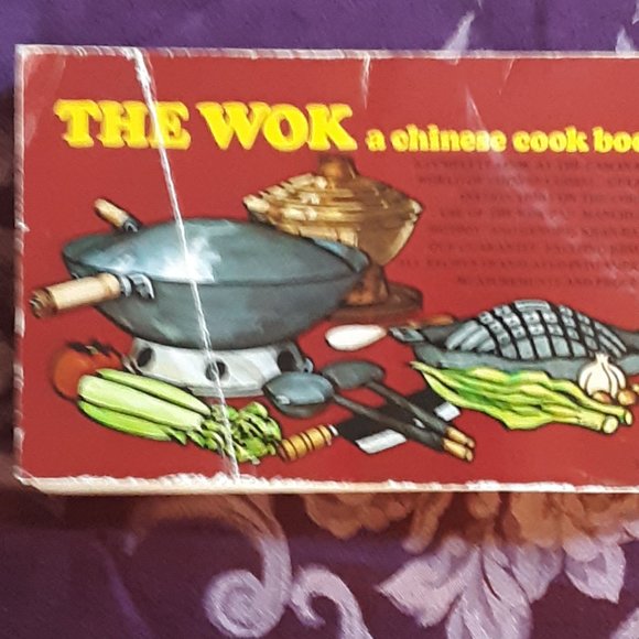 The Wok A Chinese Cook Book PB Vintage Preowned 1970 Nitty Gritty Productions - Picture 4 of 10